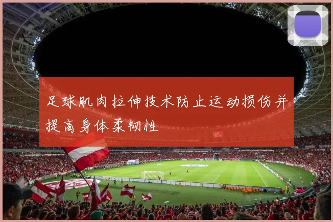 足球肌肉拉伸技术防止运动损伤并提高身体柔韧性